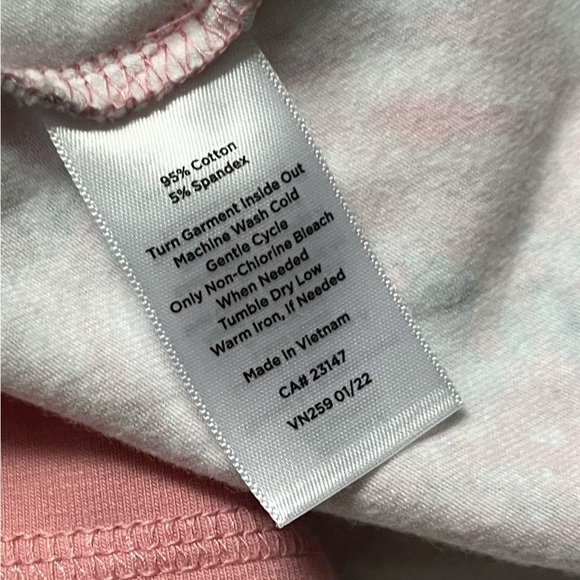 Talbots • EVERYDAY STRETCH SKORT - WATERCOLOR PAISLEY Pink Mint Green - Picture 5 of 6